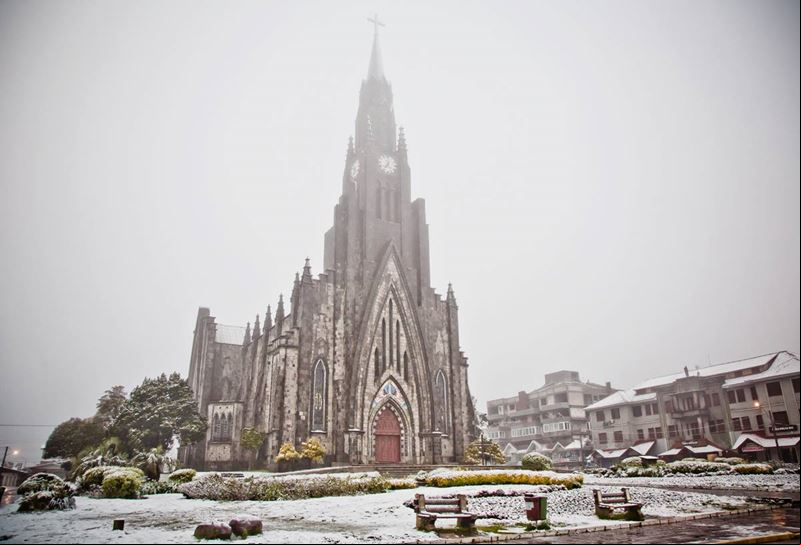 Neve em Canela - Rio Grande do Sul - Regi