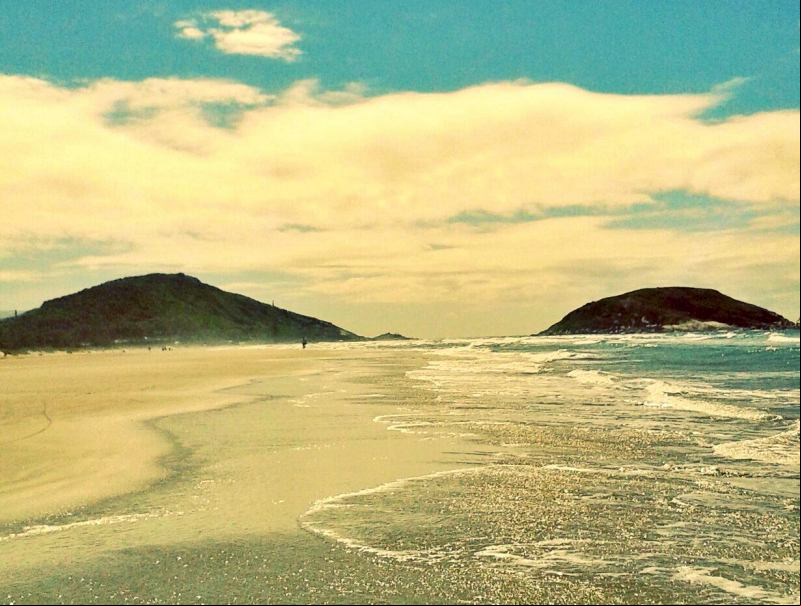 Praia da Vila - Imbituba - Litoral Catarinense - Estado de Santa Catarina - Regi