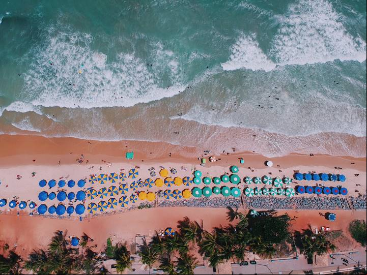 Praia de Ponta Negra - Natal - Estado do Rio Grande do Norte - Regi