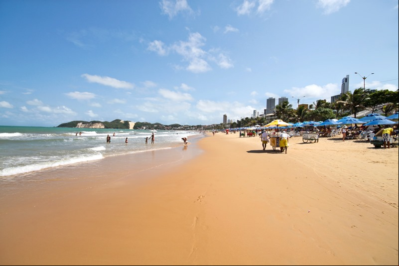 Praia de Ponta Negra - Natal - Estado do Rio Grande do Norte - Regi
