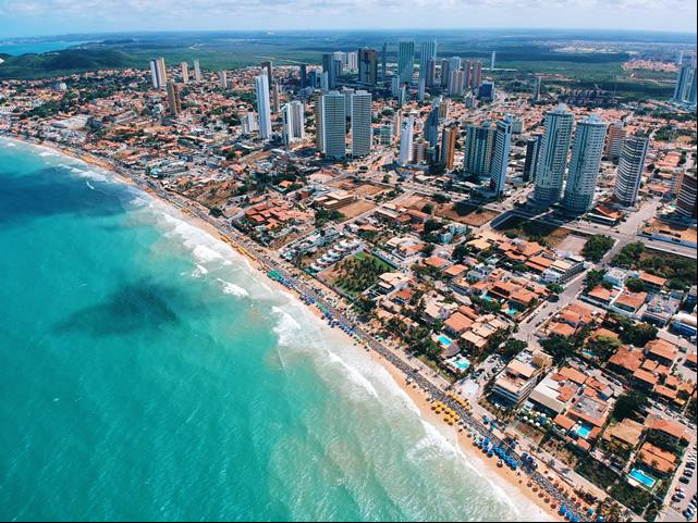 Praia de Ponta Negra - Natal - Estado do Rio Grande do Norte - Regi