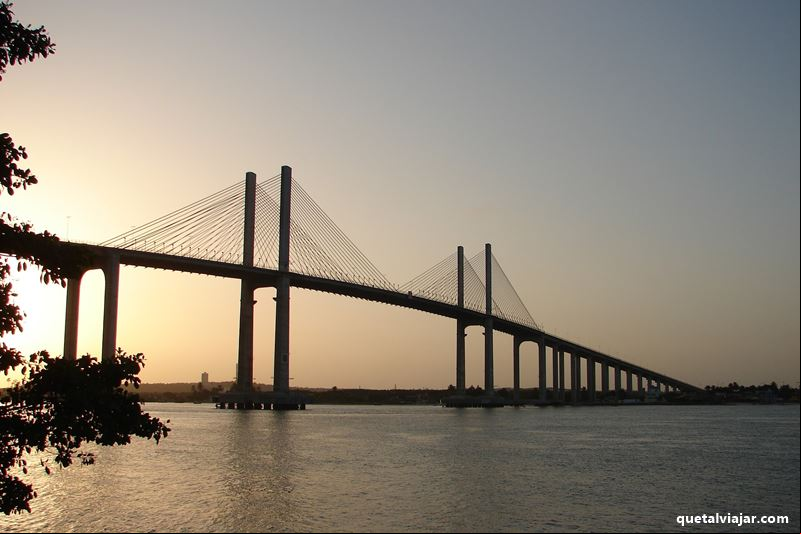 Ponte Newton Navarro - Natal - Estado do Rio Grande do Norte - Regi