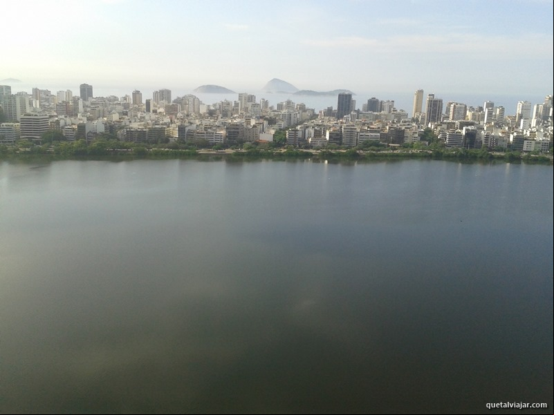 Lagoa Rodrigo de Freitas e Praia de Ipanema - Rio de Janeiro - Brasil