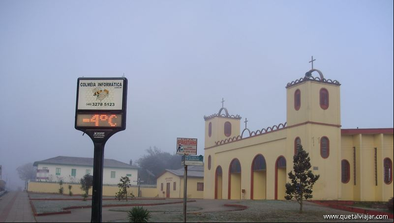 Morro da Igreja - Pedra Furada - Urubici - Serra Catarinense - Santa Catarina - Regi